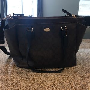 Coach diaper bag